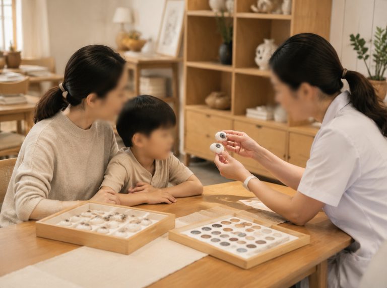 慈溪儿童高分子义眼个性化定制